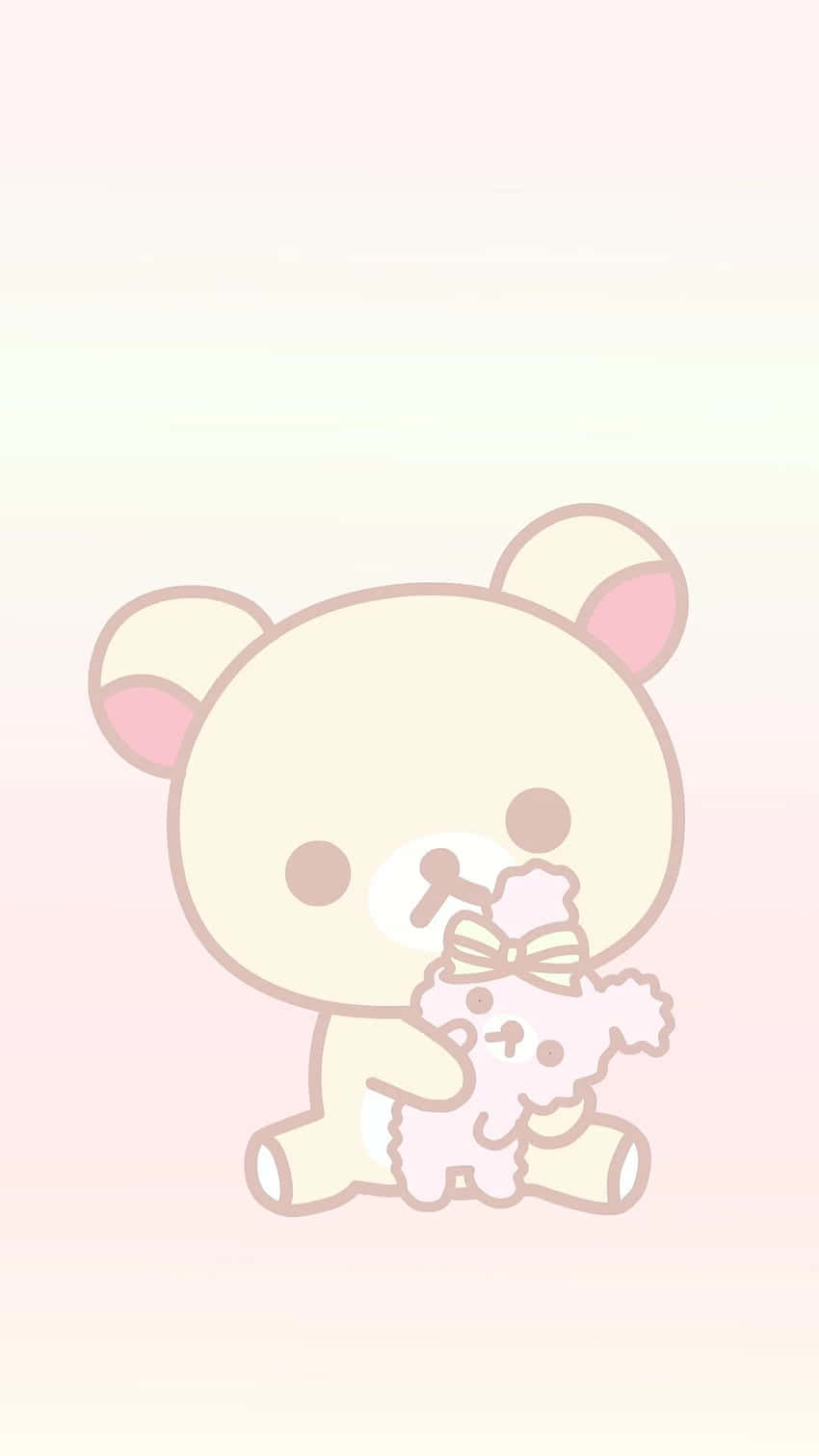 "Welcome a bit of sunshine and joy into your life with Cute Rilakkuma" Wallpaper