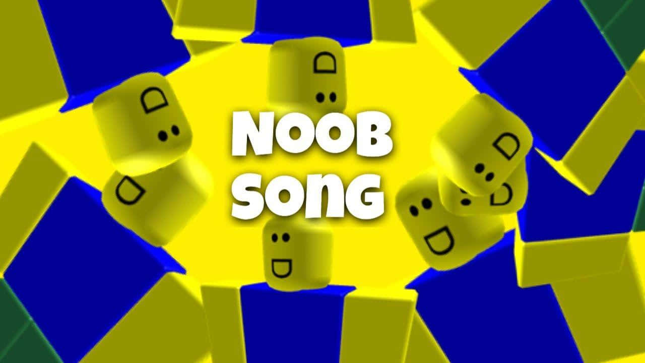 Download Two Cute Roblox Noobs Enjoying their Virtual Adventure Wallpaper