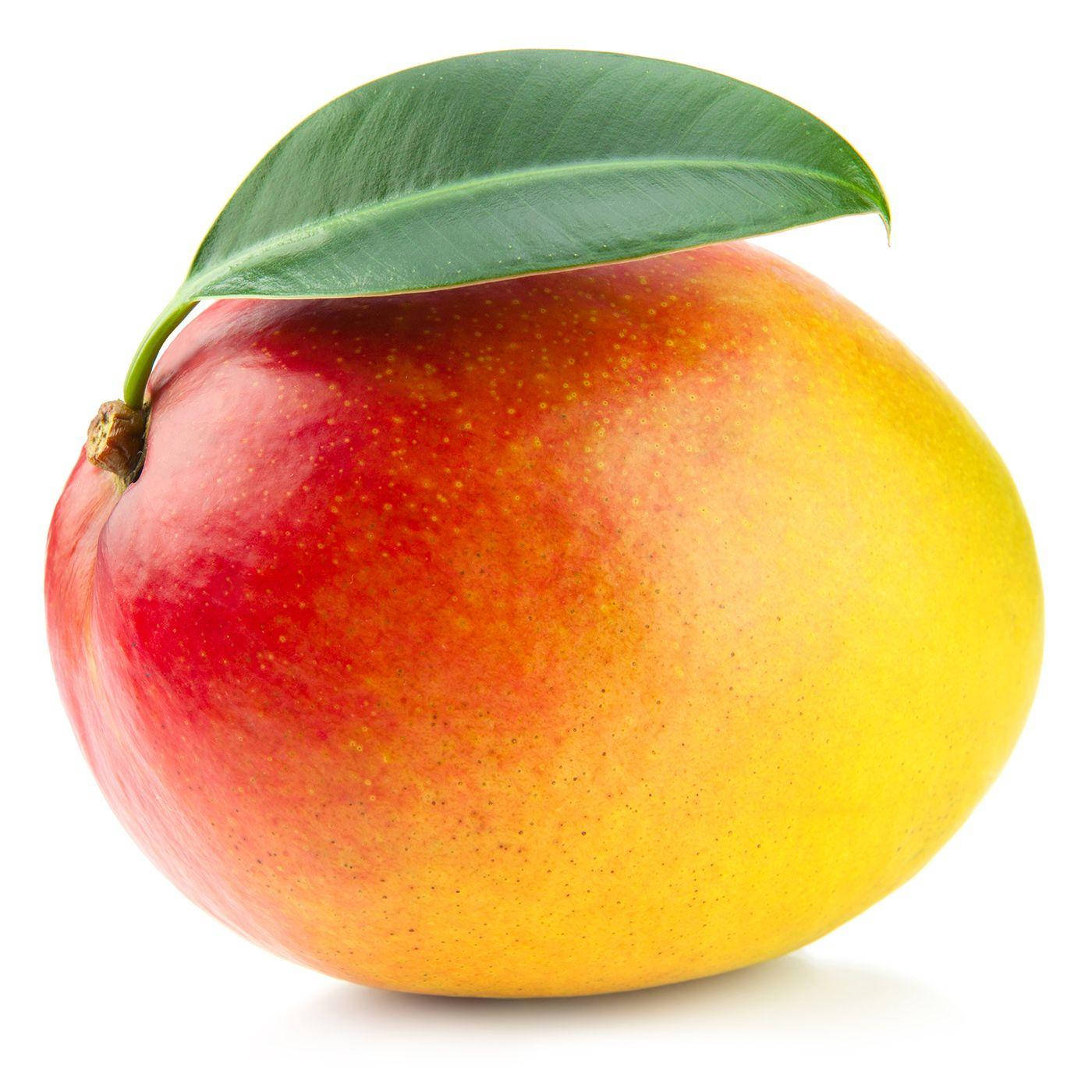 Frutto Di Mango Rotondo Carino Sfondo