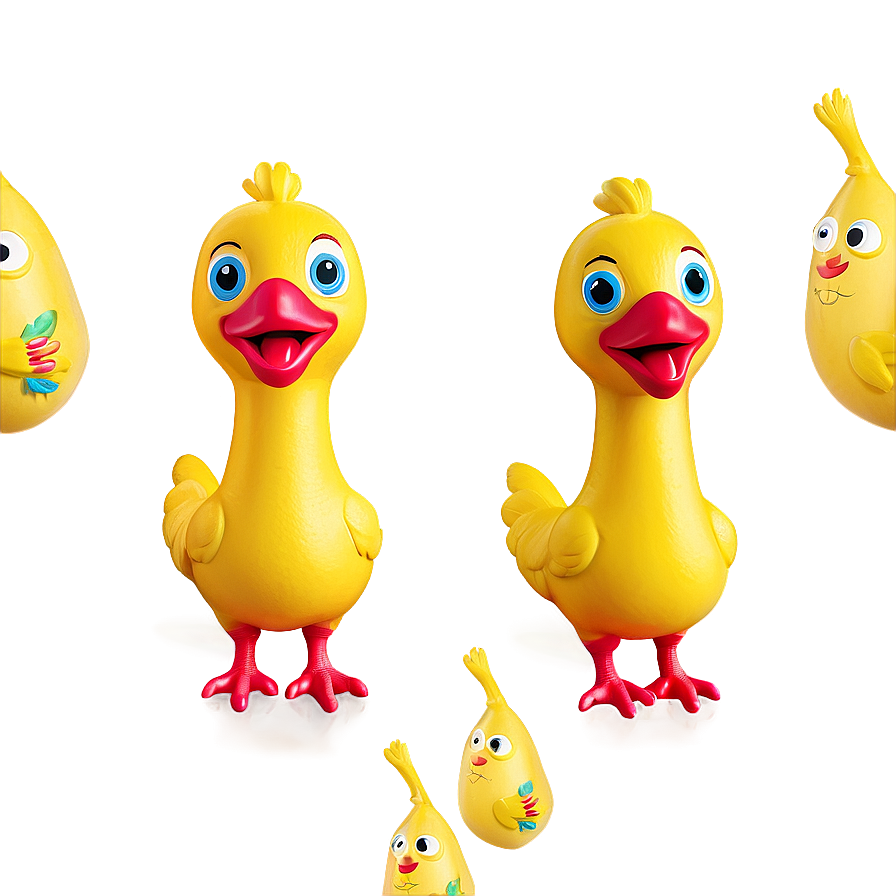 Cute Rubber Chicken Png 06132024 PNG