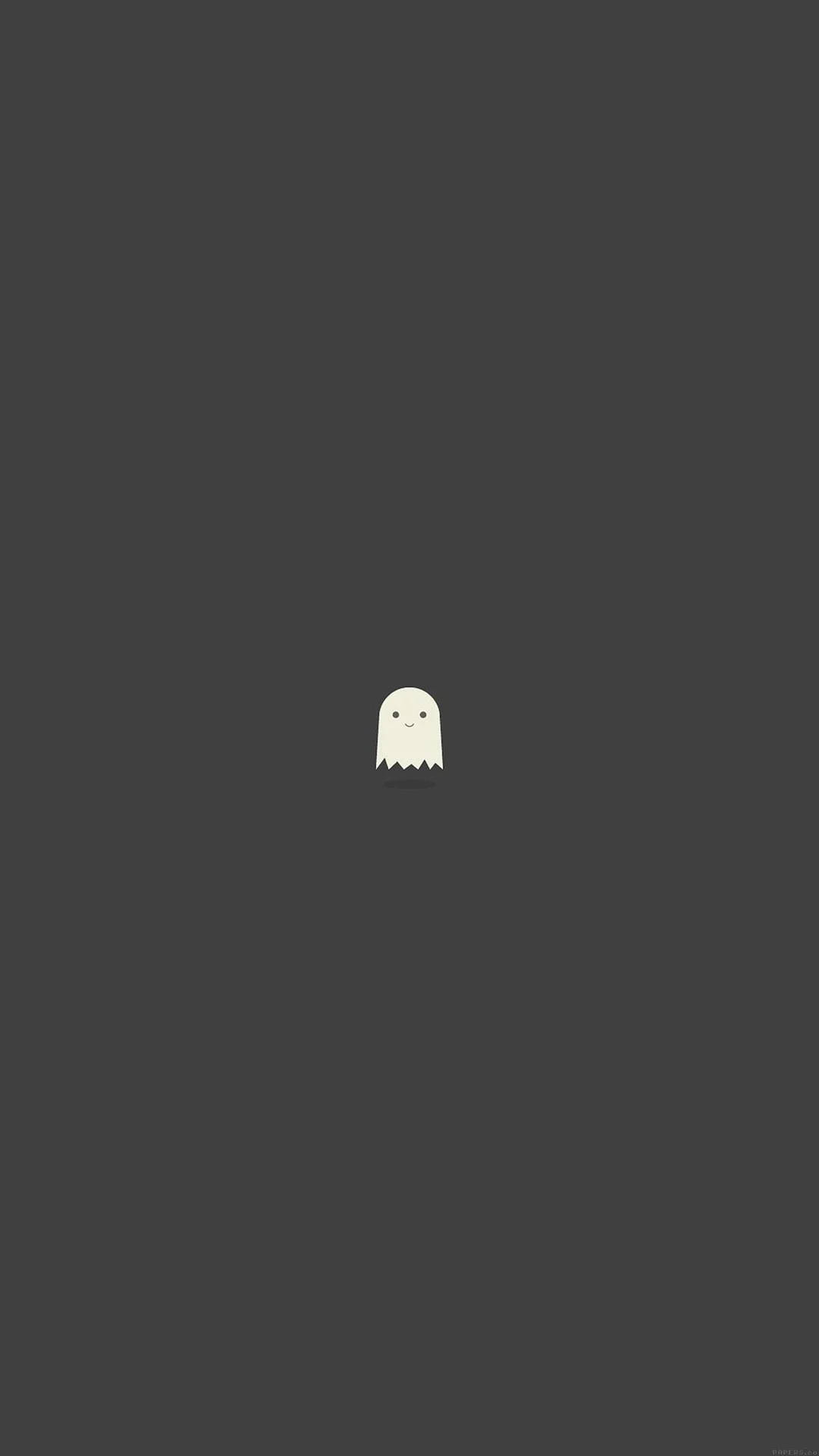 Cute Sad Ghost Wallpaper