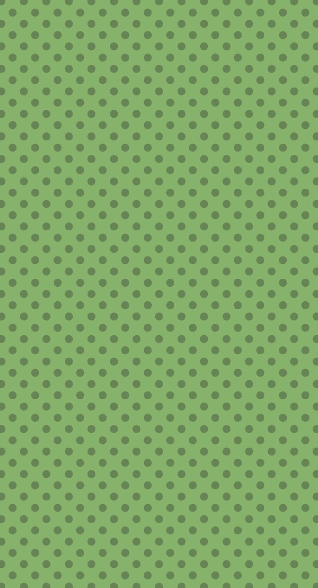 Cute Sage Green Surface Covered In Small Gray Circles Wallpaper