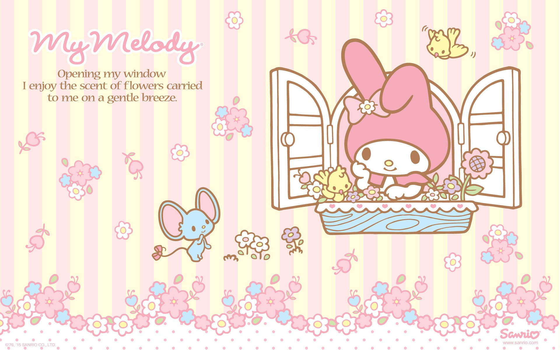 HAPPY DAY at the Cute Sanrio Shop! Wallpaper