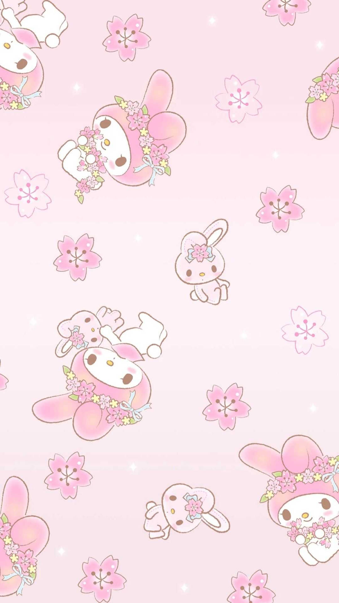 Smile ved hjælp af sød Sanrio-tema tapet! Wallpaper