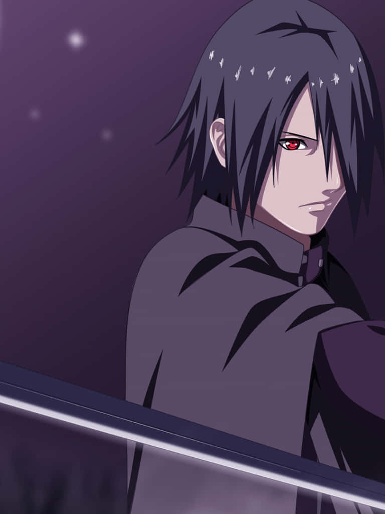 Look at this cute Sasuke! Wallpaper