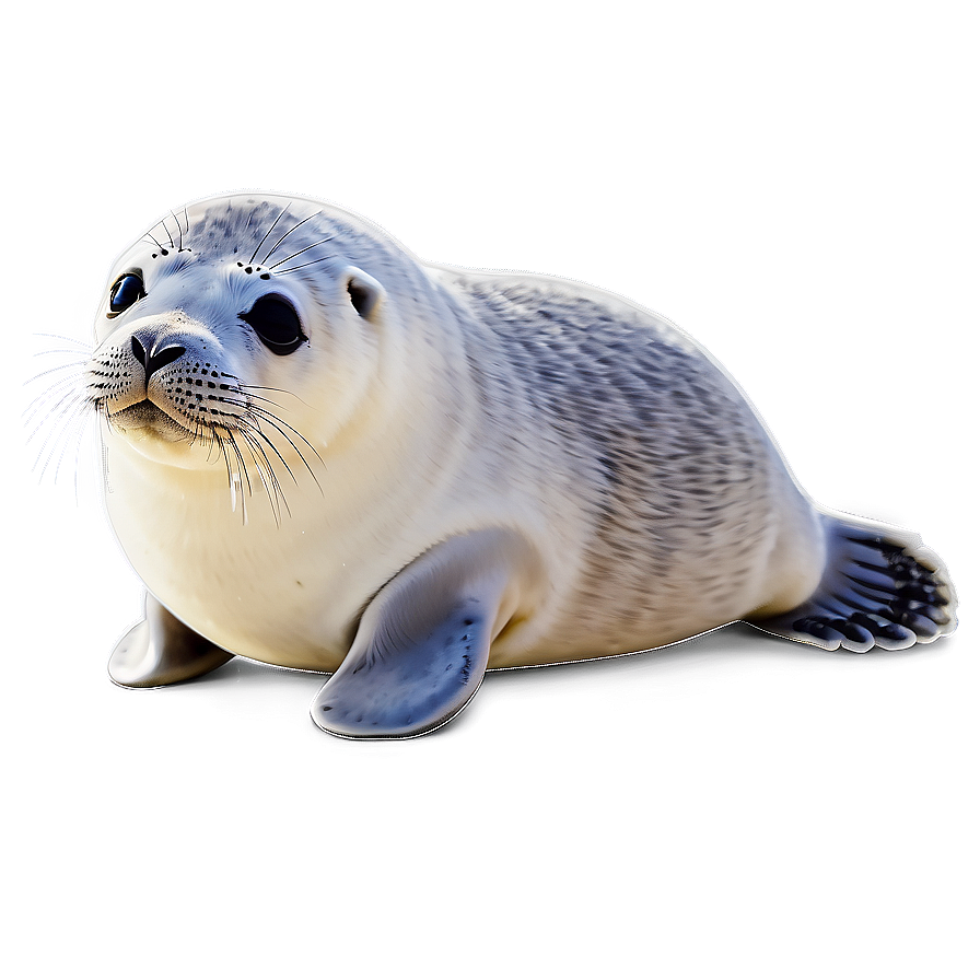 Download Cute Seal Illustration Png 75 | Wallpapers.com