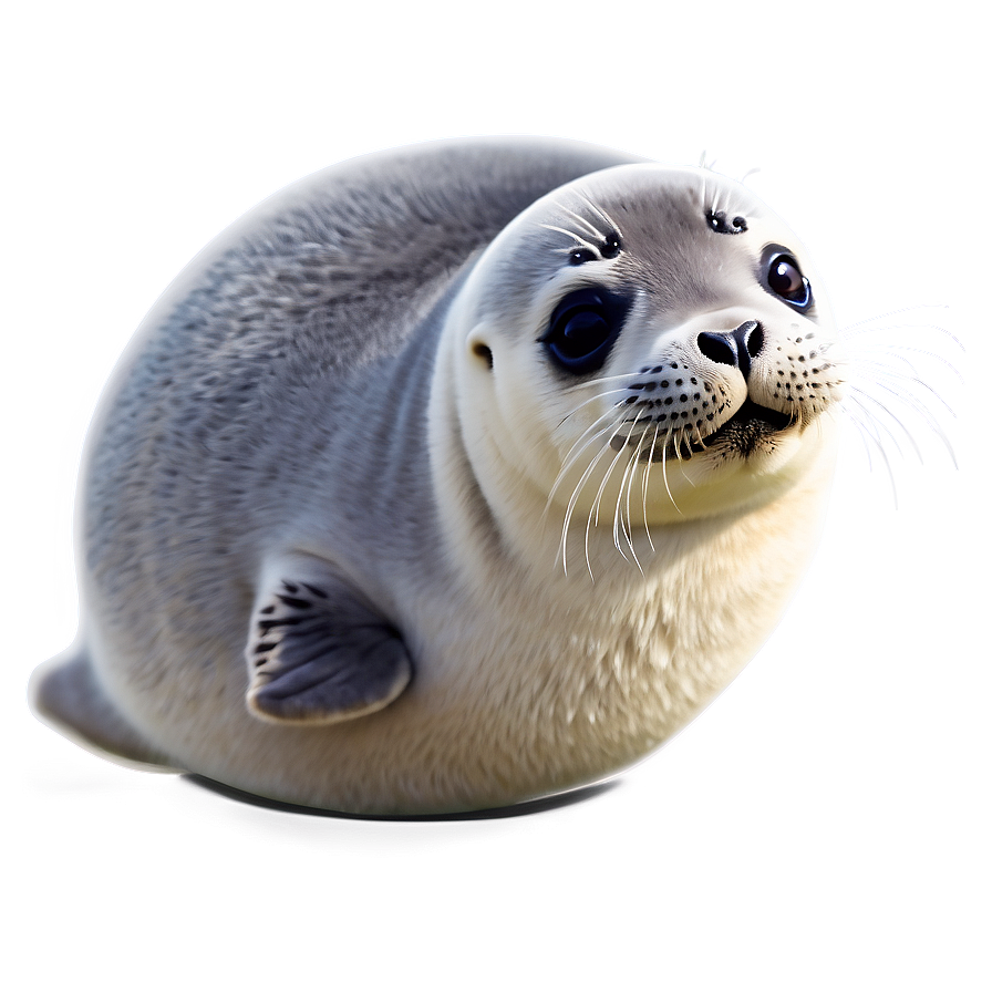 Cute Seal Pup Png Nop6 PNG