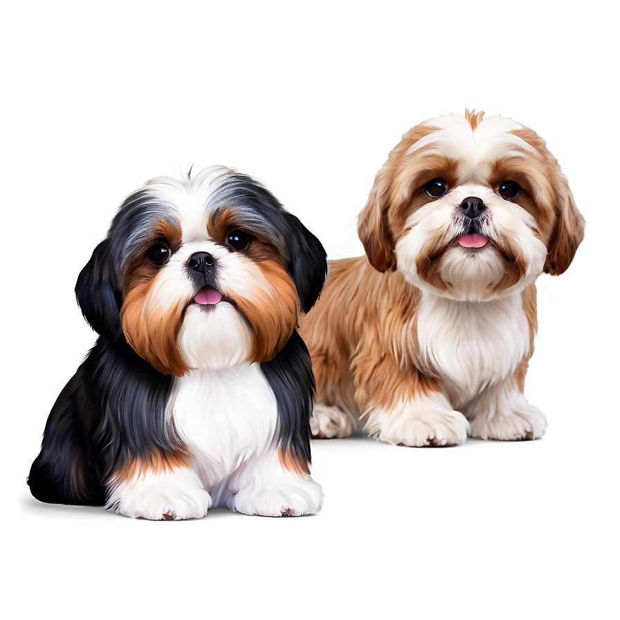 Cute Shih Tzu Dog Png 64 PNG