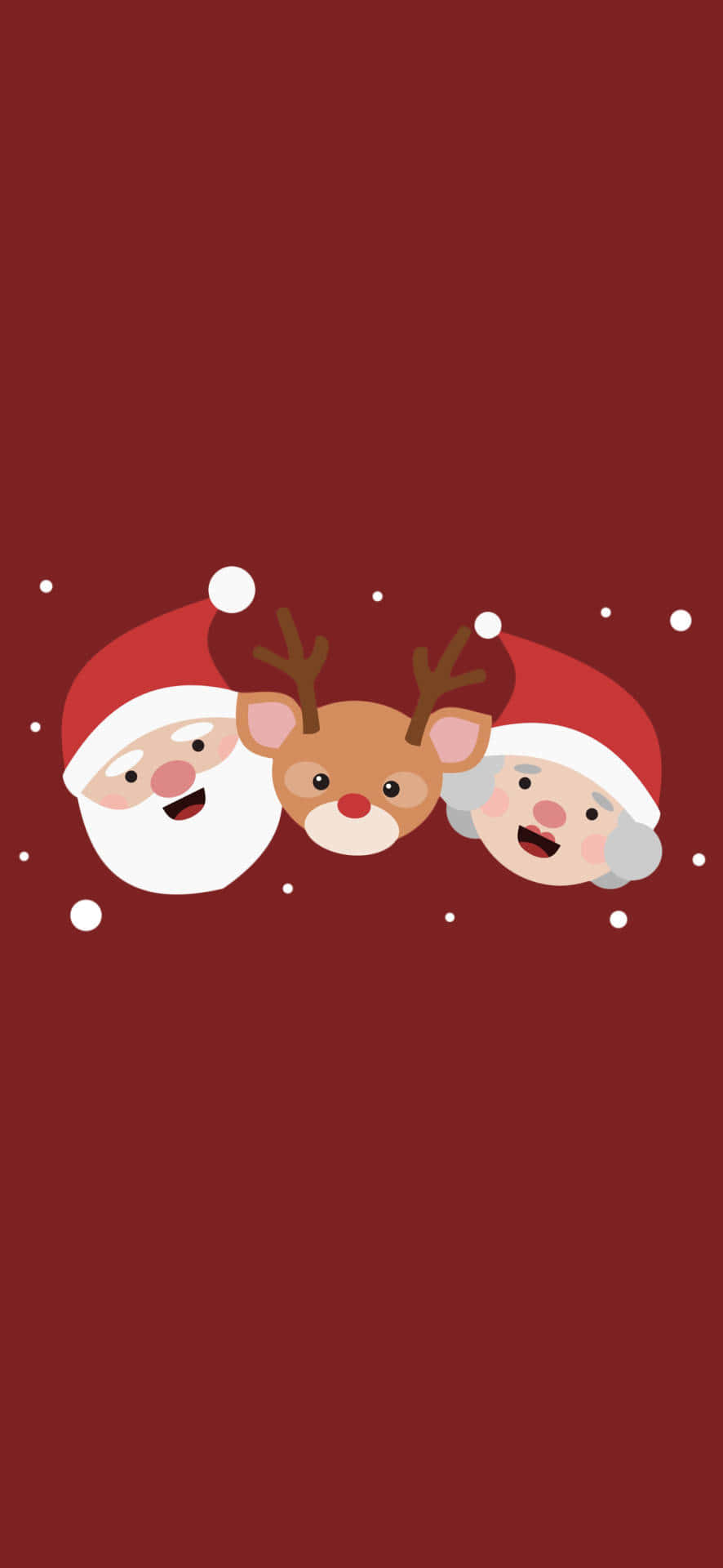 Christmas Is Best Spent with Friends Wallpaper