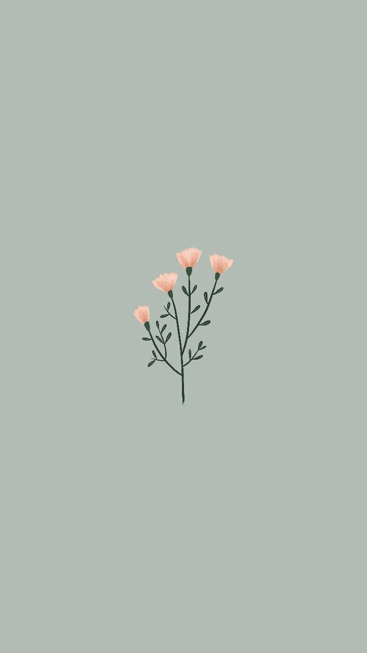 Download Cute Simple Pink Flowers Wallpaper 