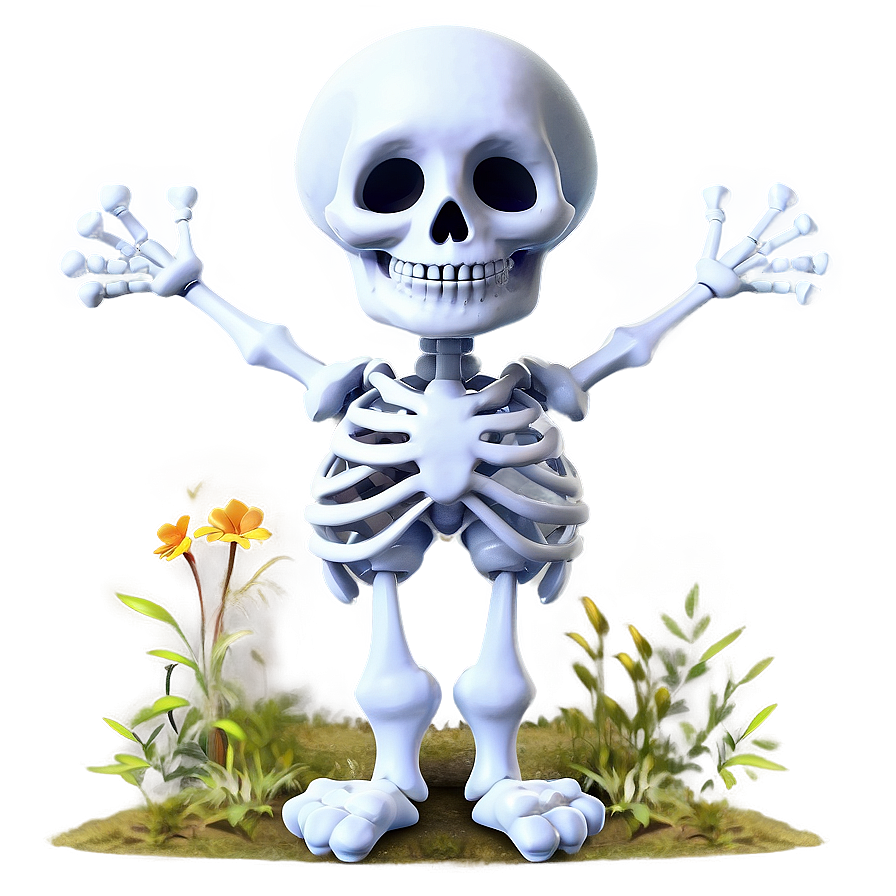 Cute Skeleton Character Png Ibm42 PNG