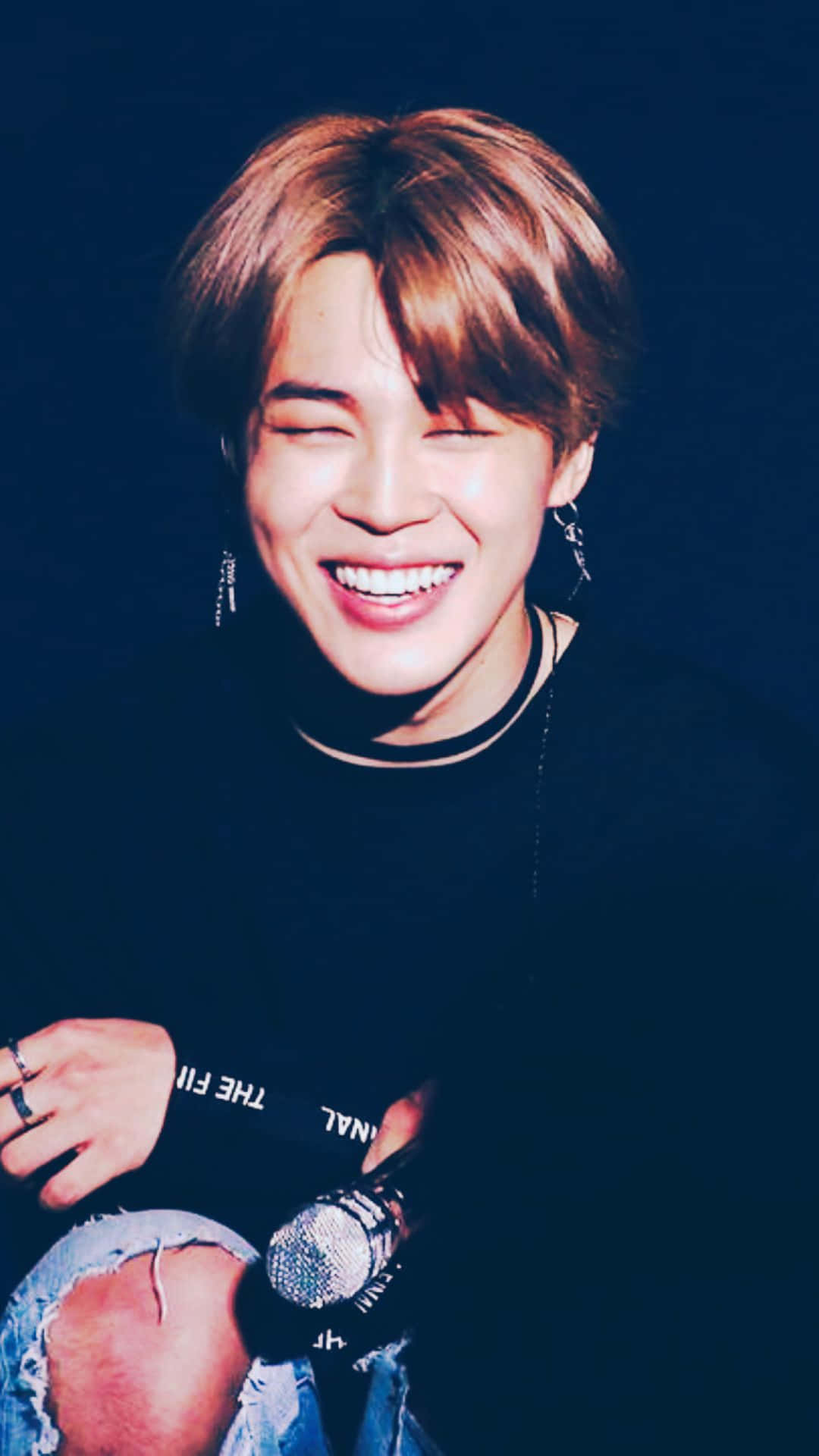 Cute Smile Of Jimin Hd Background