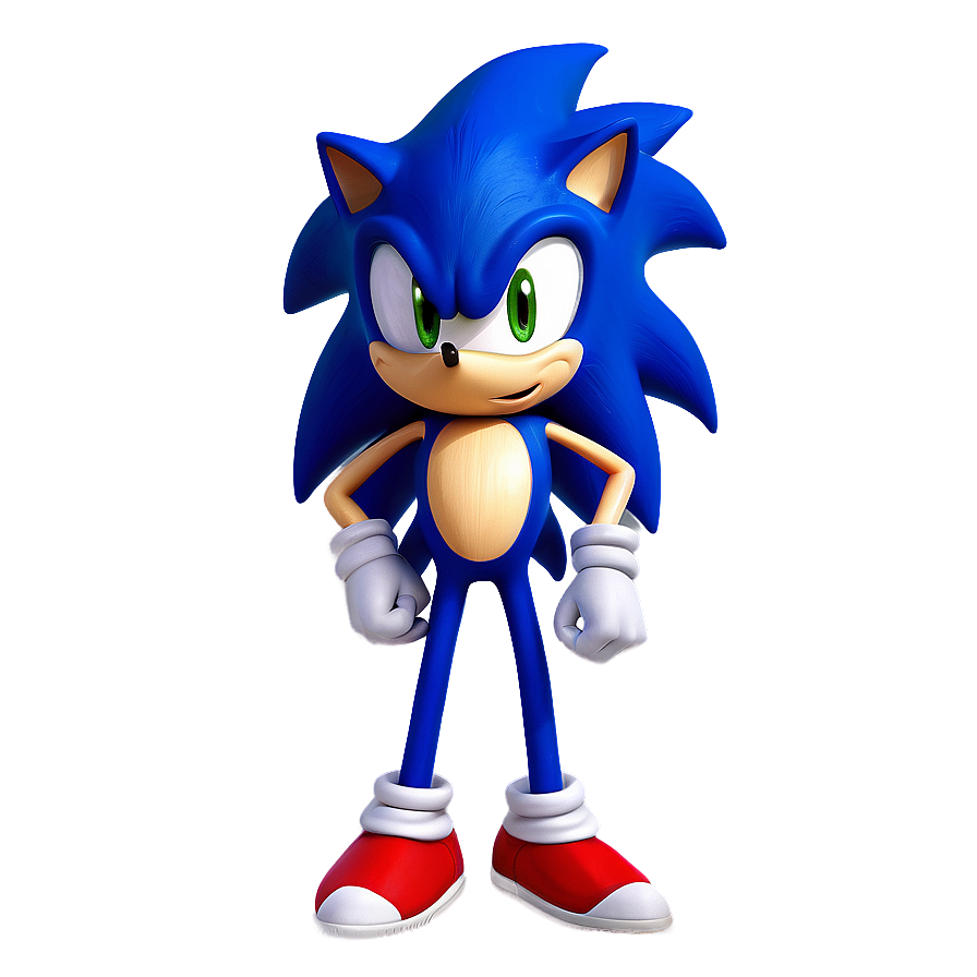 Cute Sonic Transparent Png 05262024 PNG