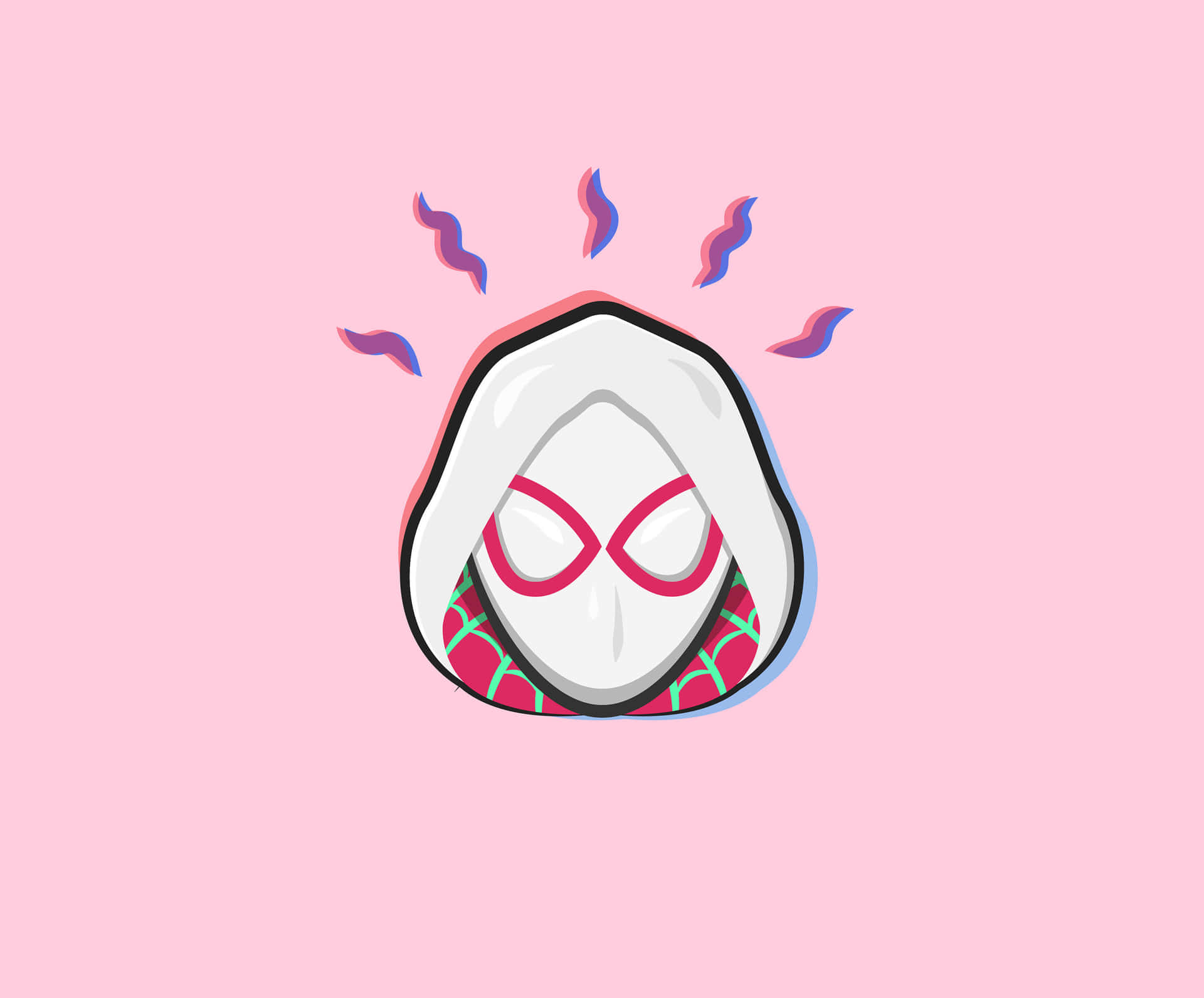 Cute Spider Gwen Icon Wallpaper