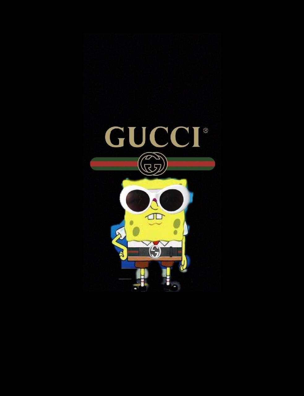 Süßerspongebob In Gucci Wallpaper