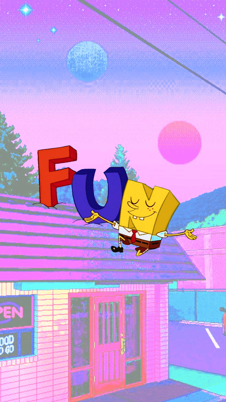 Cute Spongebob Squarepants Fun Song Wallpaper