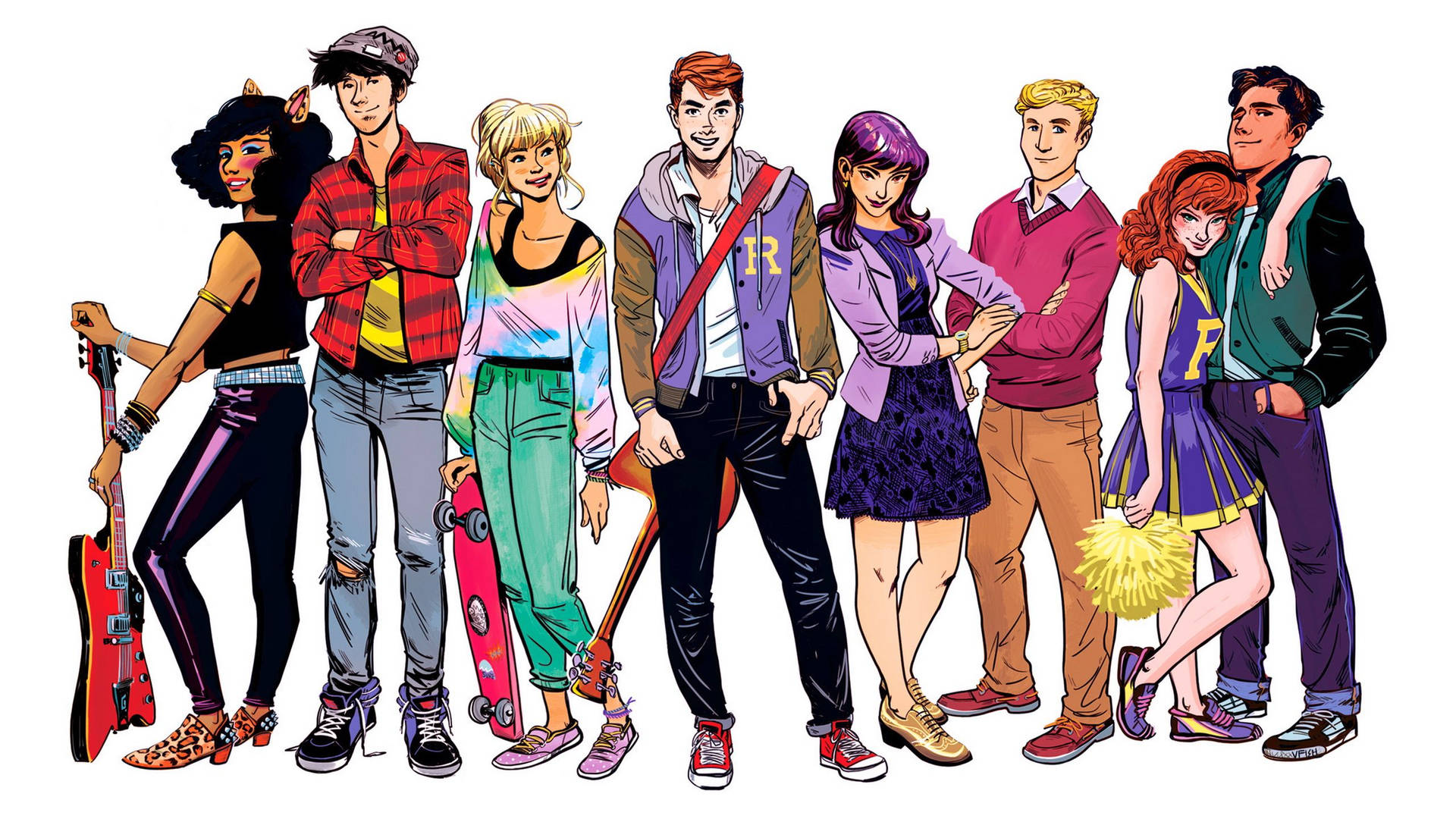 Lindasimágenes De Stranger Things De Los Cómics De Archie. Fondo de pantalla
