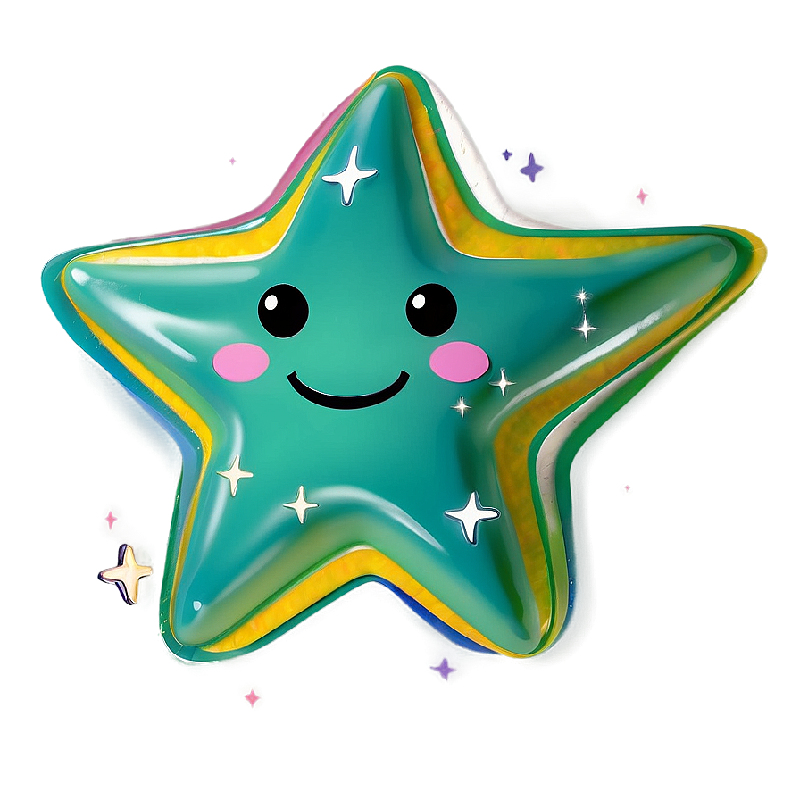 Cute Star D PNG