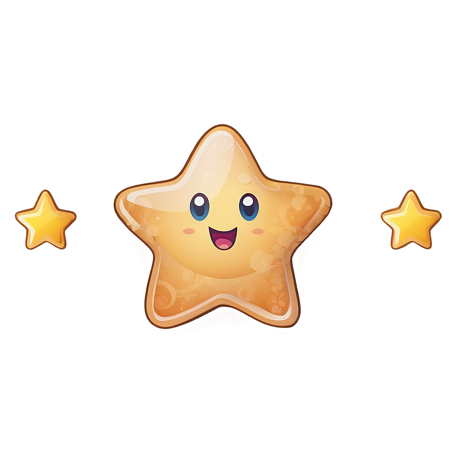 Cute Star Icon Png Sem PNG