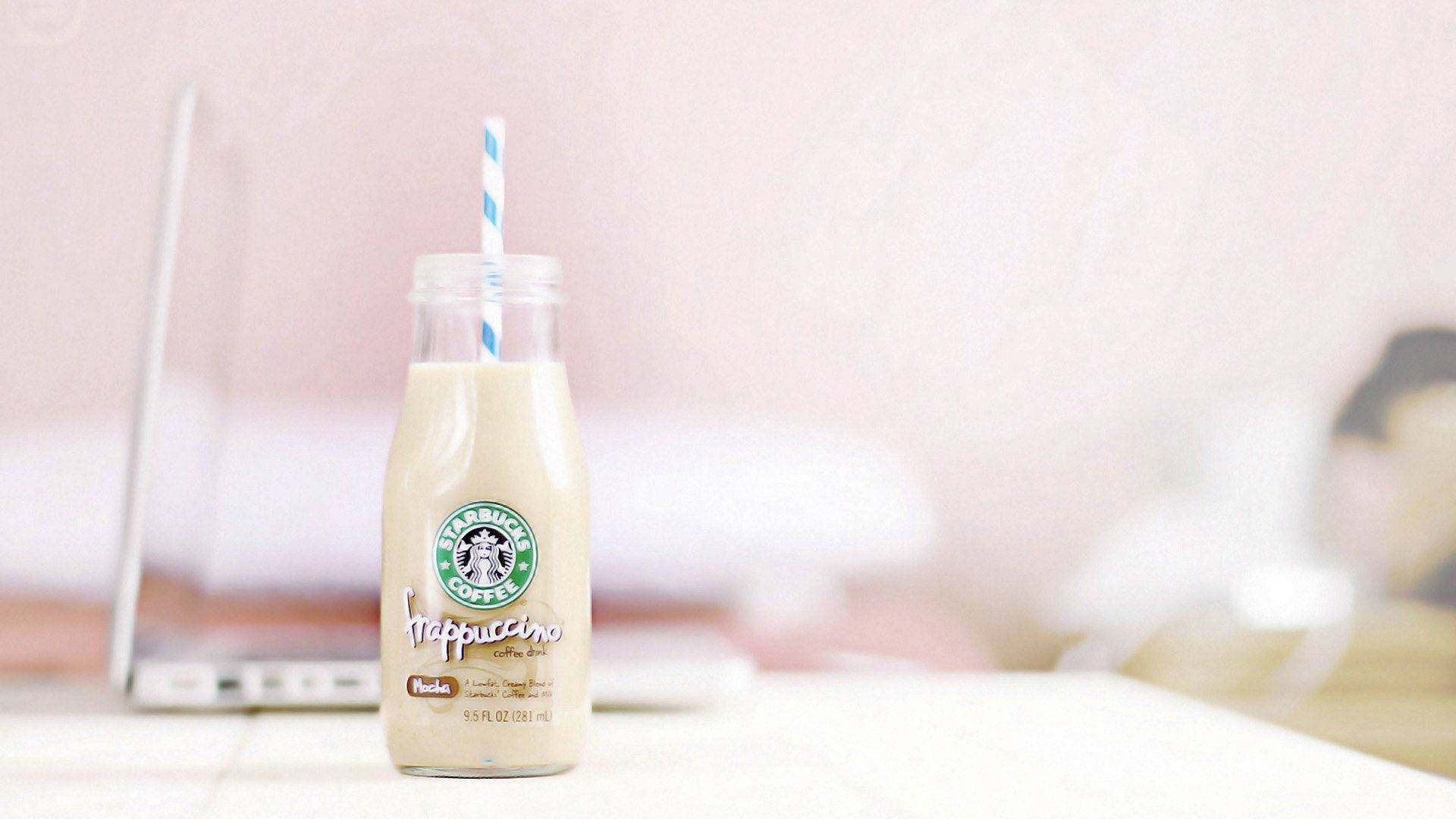 Cute Starbucks Frappuccino Aesthetic Wallpaper