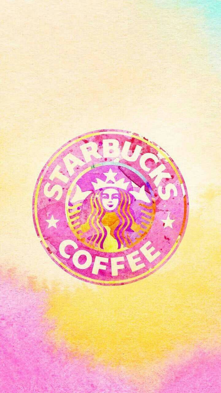 Cute Starbucks Logo Summer Color Wallpaper
