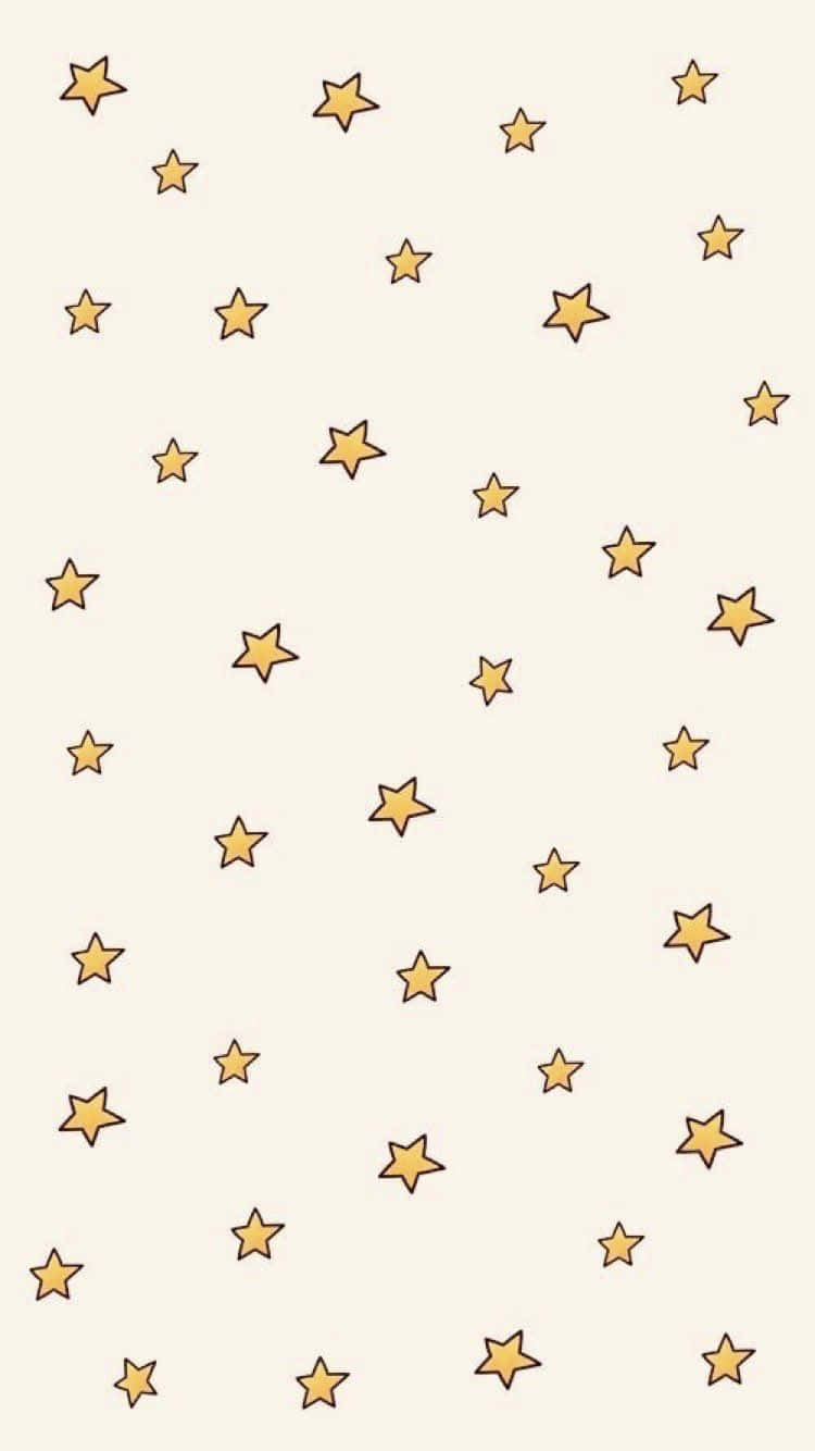 Få et smil på din dag med disse glade stjerner. Wallpaper