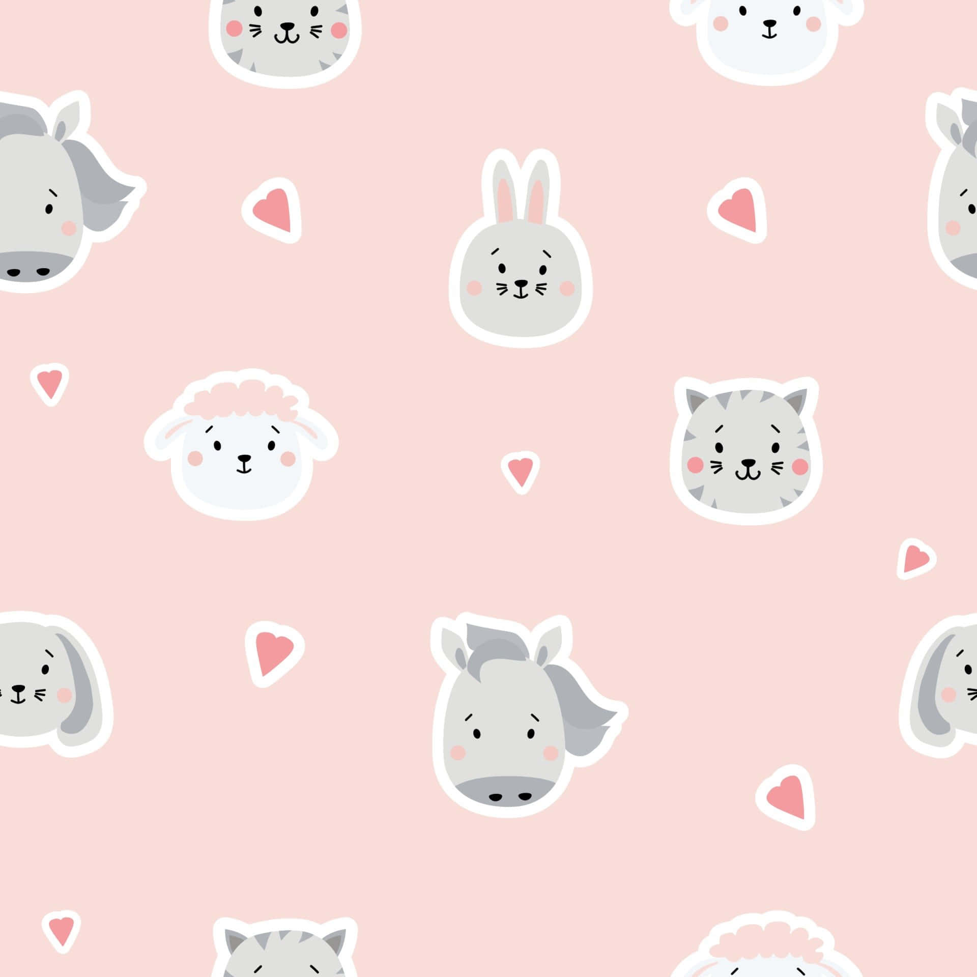 100+] Cute Stickers Wallpapers