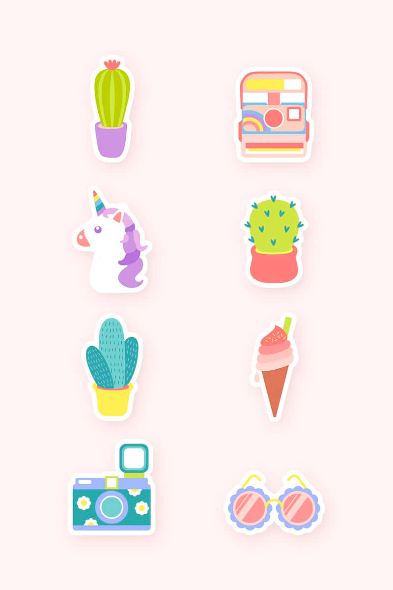 Wallpapers & Stickers, 2 sheets Of Pretty stickers 💌