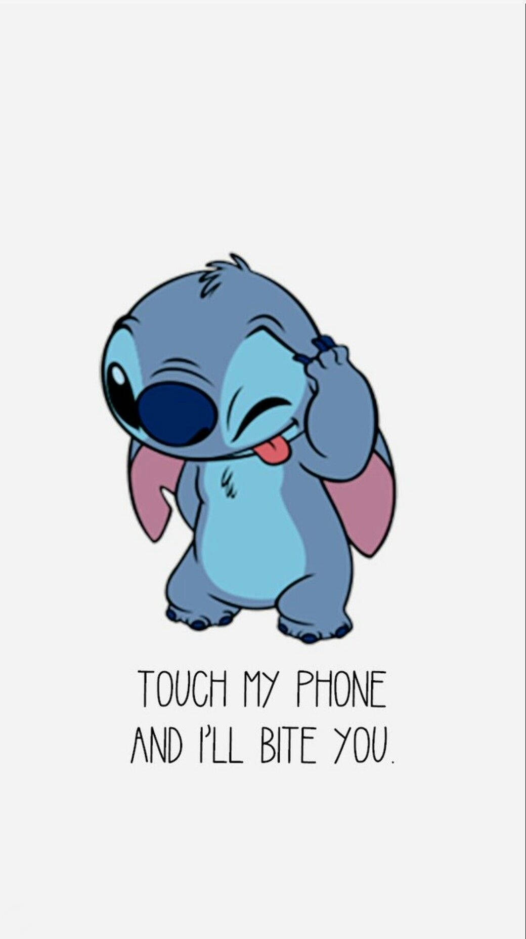 Download Angel And Stitch Ohana Quote Wallpaper | Wallpapers.com