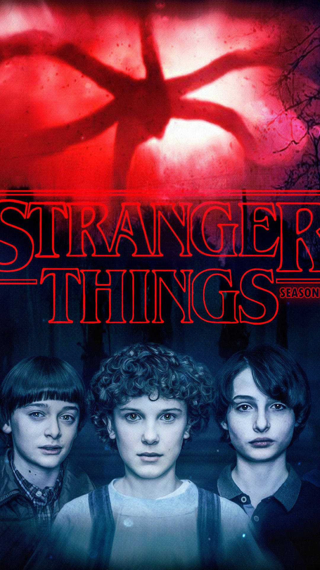 Sød Stranger Things Season 2 Plakat Tapet Wallpaper
