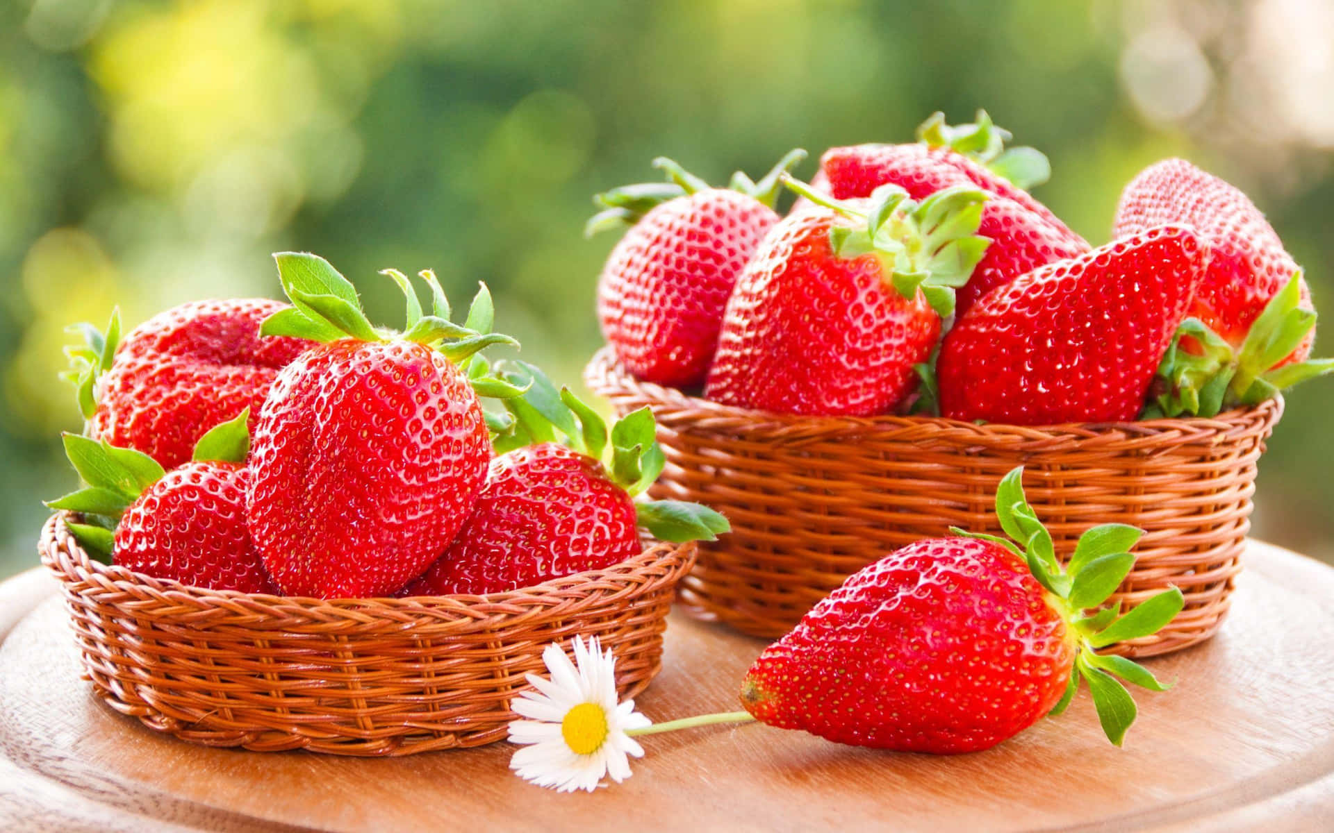Adorable Strawberry Background