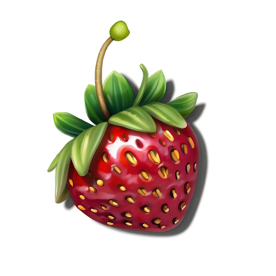 Cute Strawberry Png Thp13 PNG