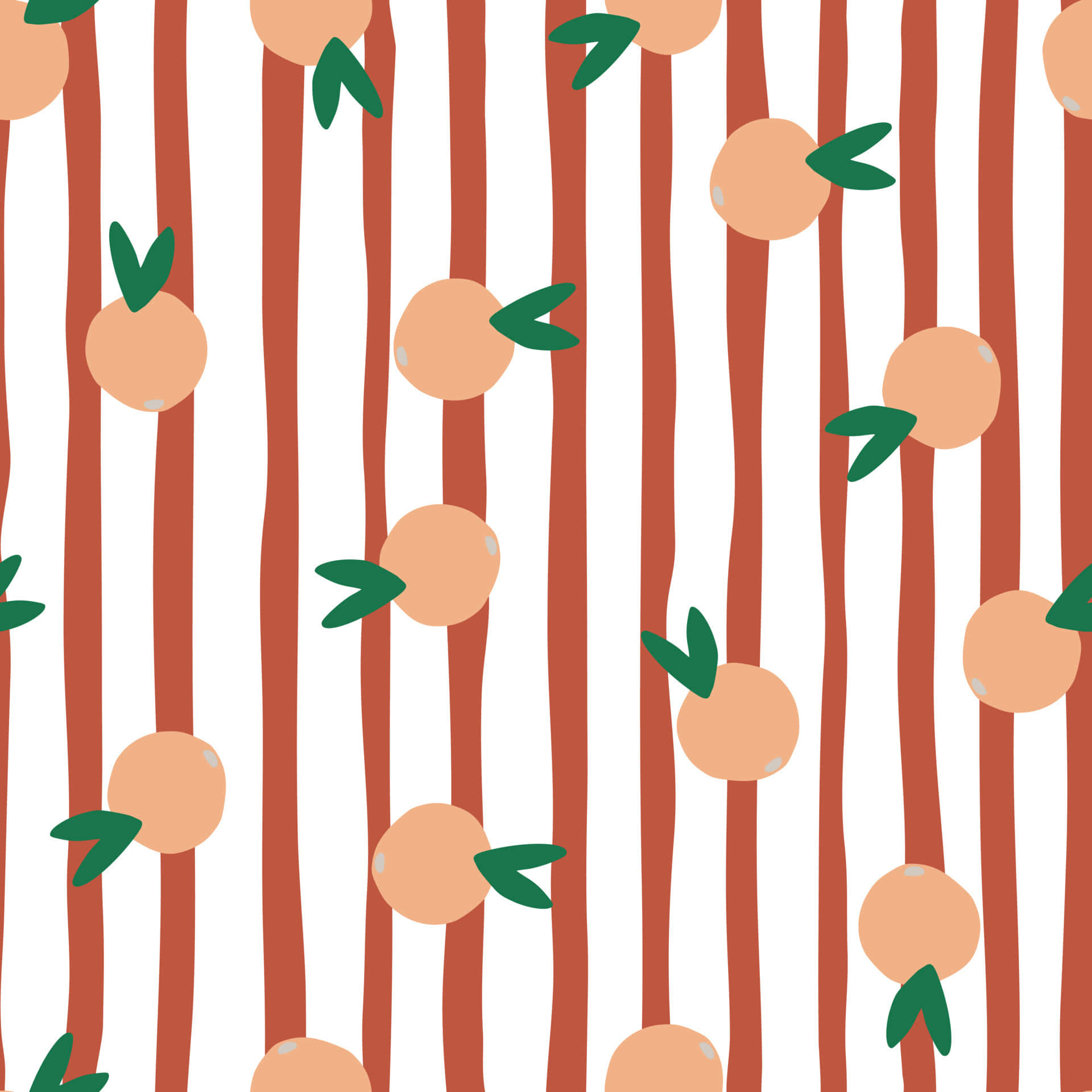 Adorable Striped Patterns on a Colorful Background Wallpaper