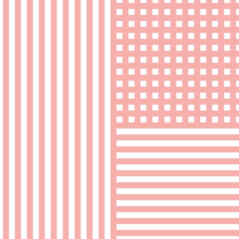 Adorable Striped Patterns in Pastel Colors Wallpaper