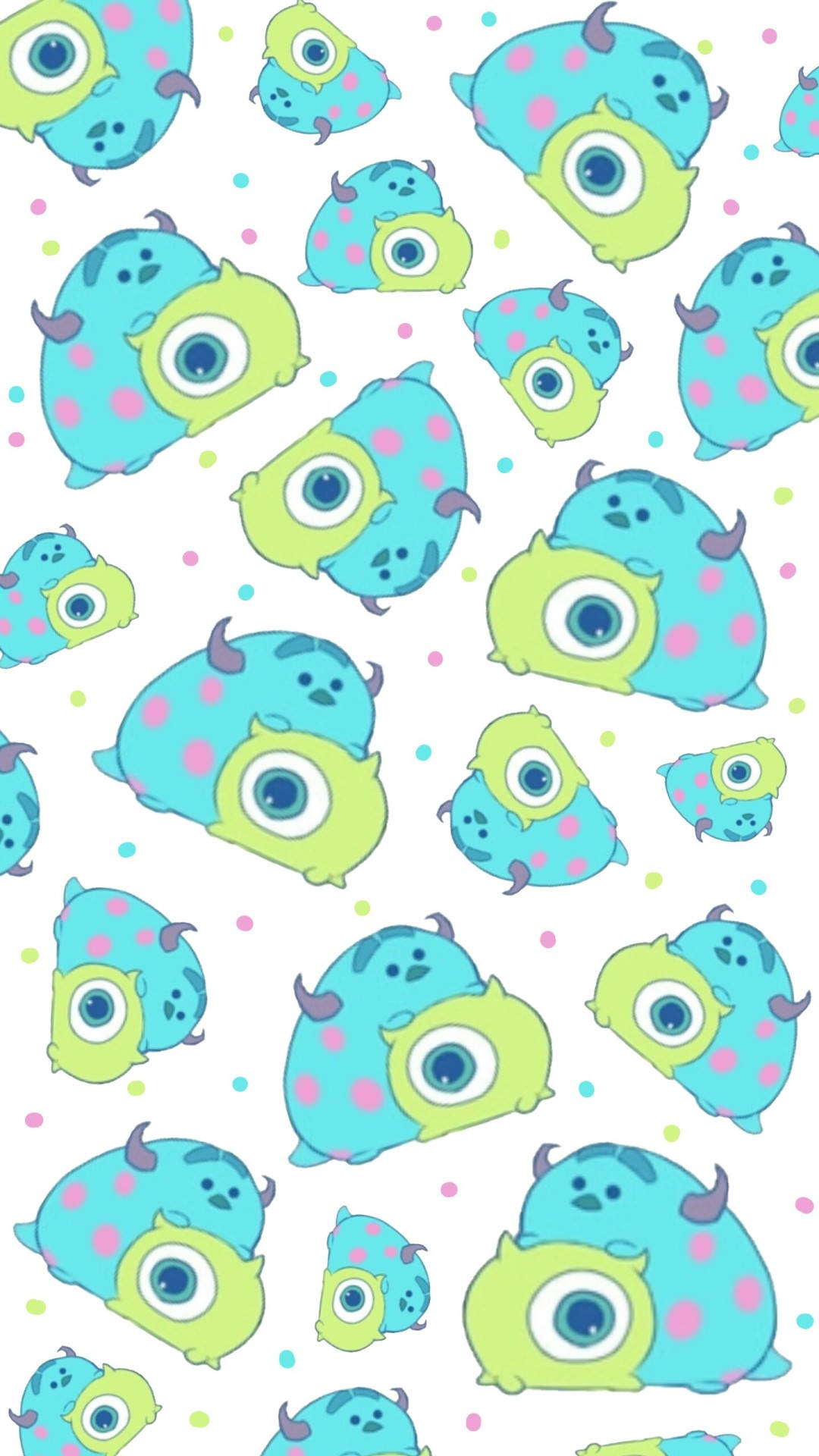 Cute Sulley & Mike Wallpaper