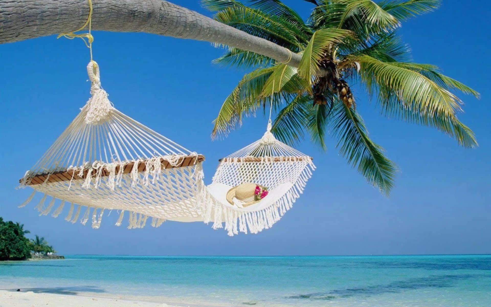 Brug din sommerferie på stranden Wallpaper