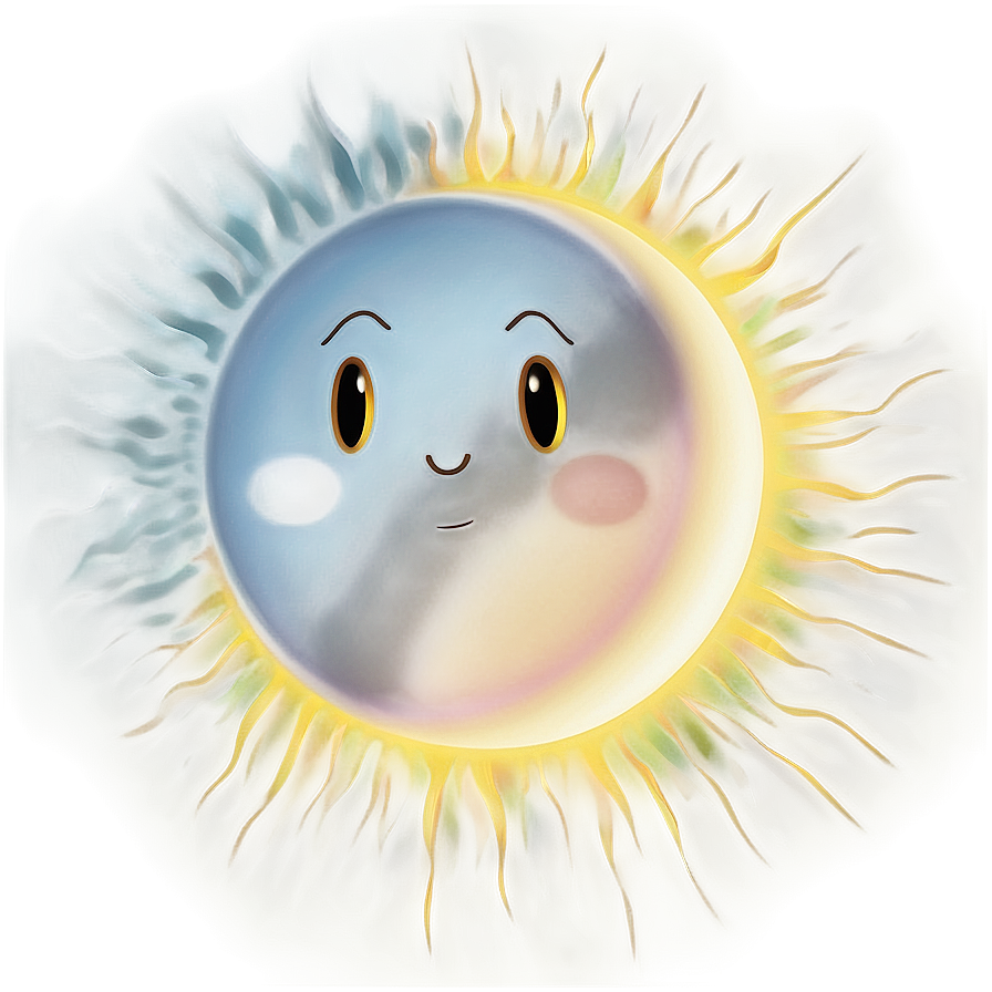 Cute Sun Png Awk PNG