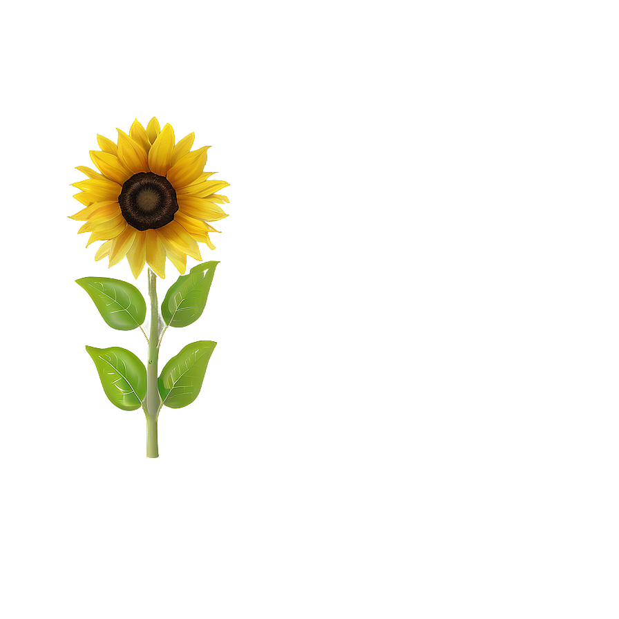 Cute Sunflower Png 98 PNG