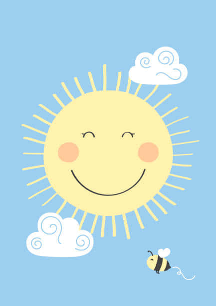 Brighten Your Day with a Little Sunshine Wallpaper