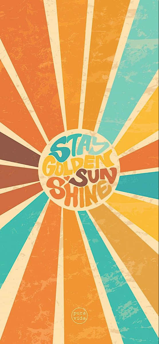 "Let the sunshine in and brighten your day!" Wallpaper