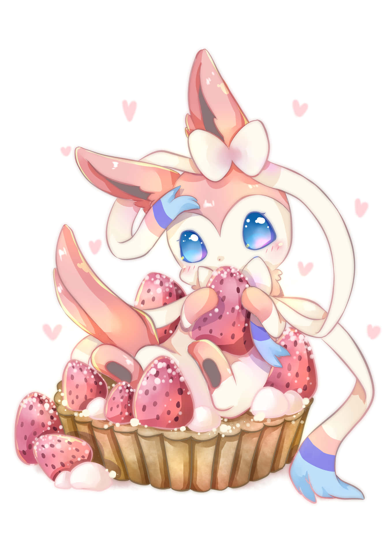 Free Cute Pokemon Wallpaper Sylveon  Sylveon Cute  Free Transparent PNG  Clipart Images Download