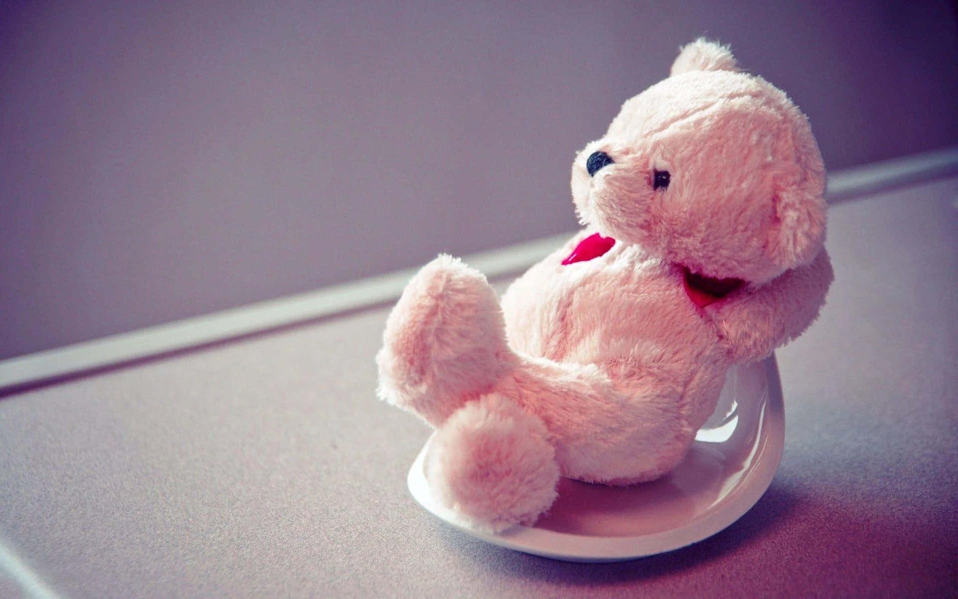 Ready to cuddle? An adorable teddy bear is sure to spread some joy.