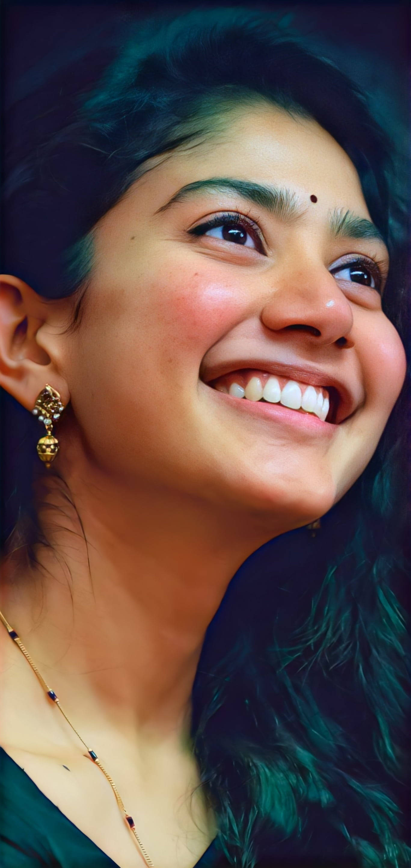 Cute Telugu Heroines Smile Wallpaper