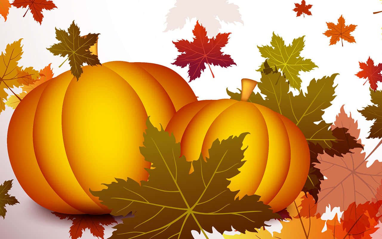 Download Cute Thanksgiving Background | Wallpapers.com