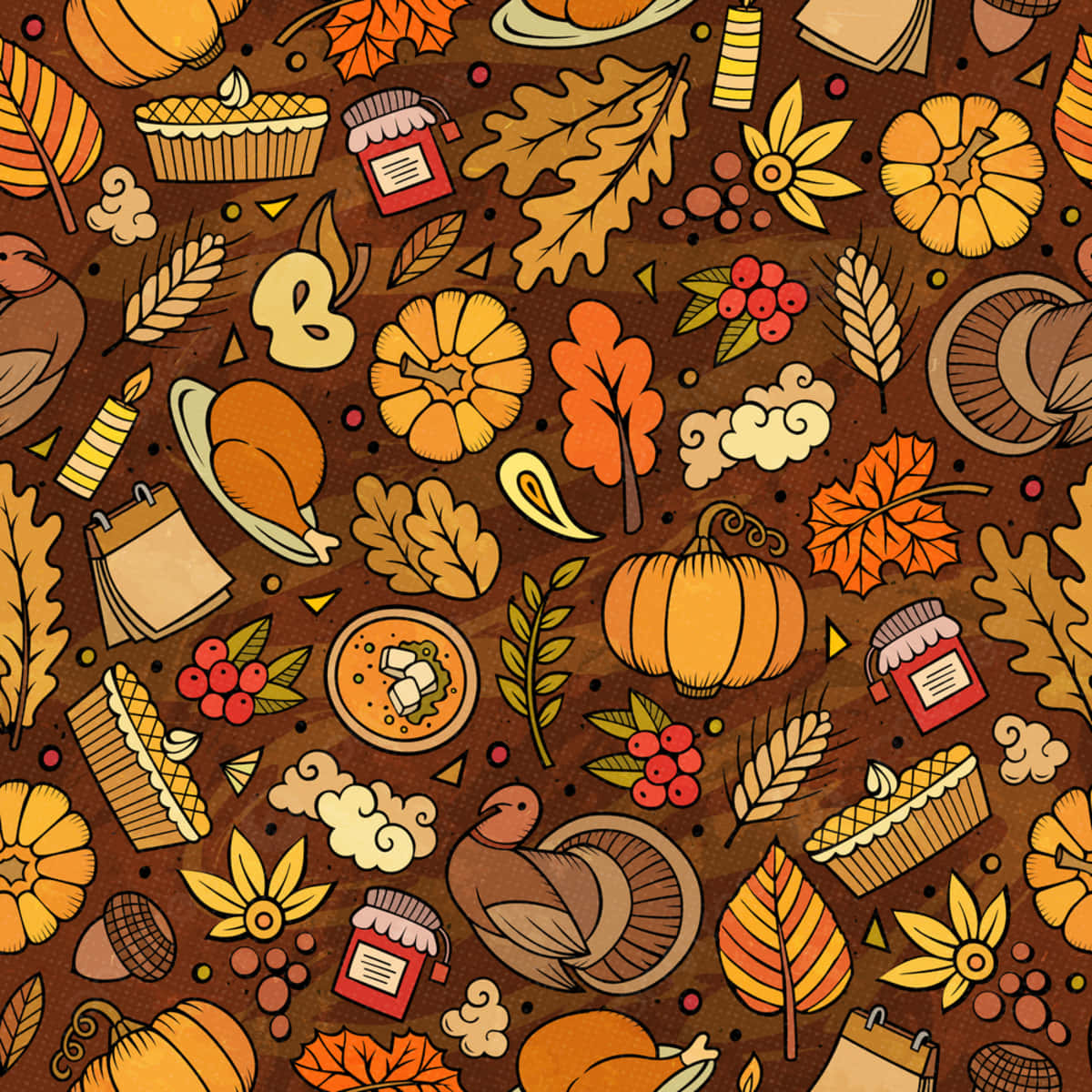 Cute Thanksgiving Background