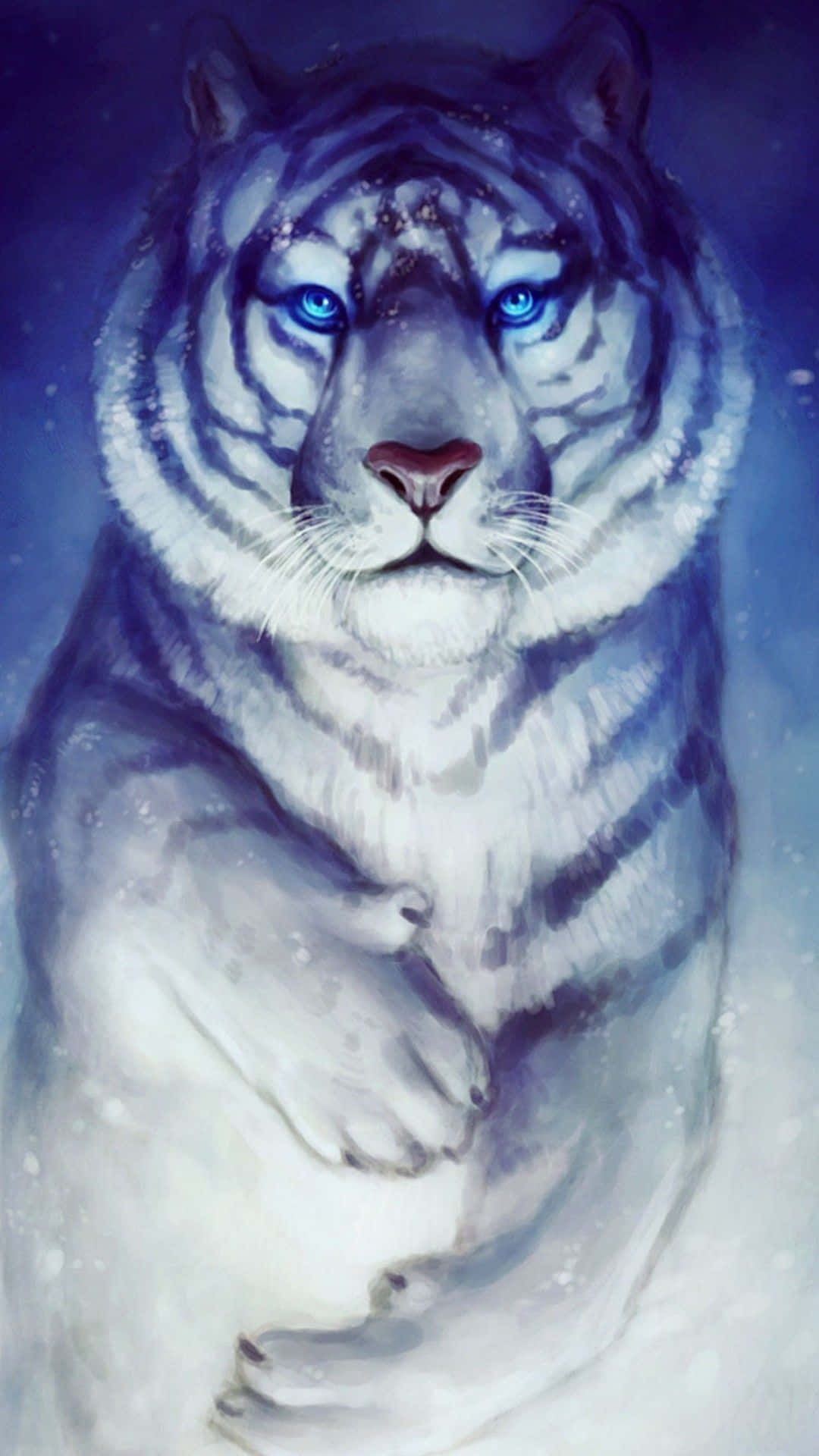 Cute Tiger Cool Art Picture