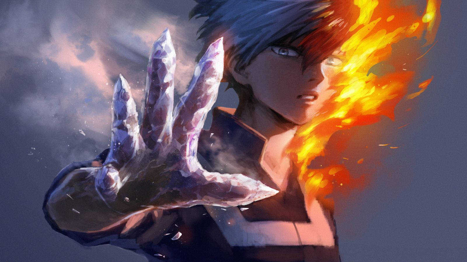 Cute Todoroki With Ice-cold Hands