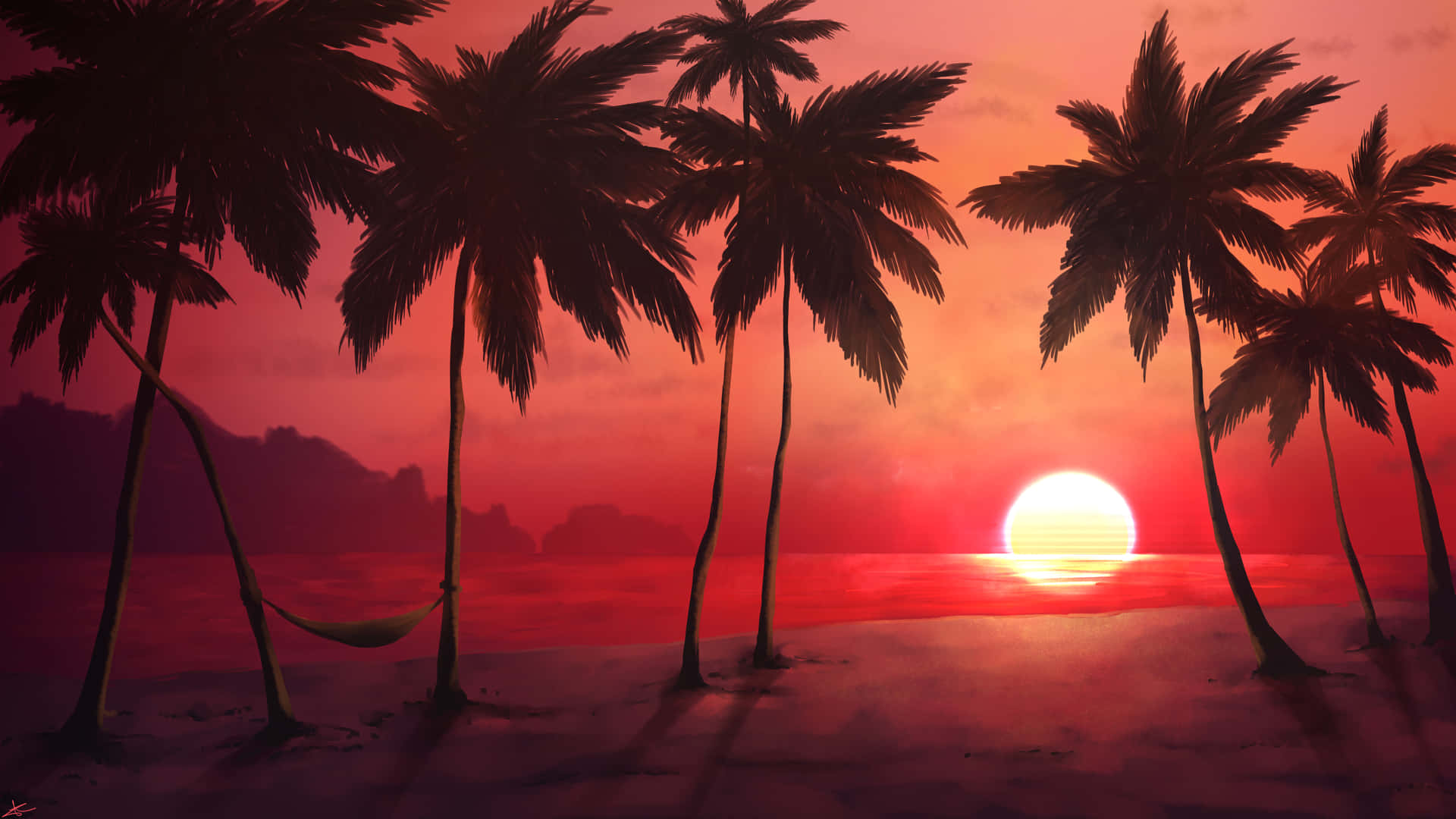 Verbringensie Den Tag Mit Entspannen An Einem Wunderschönen Tropischen Strand Wallpaper