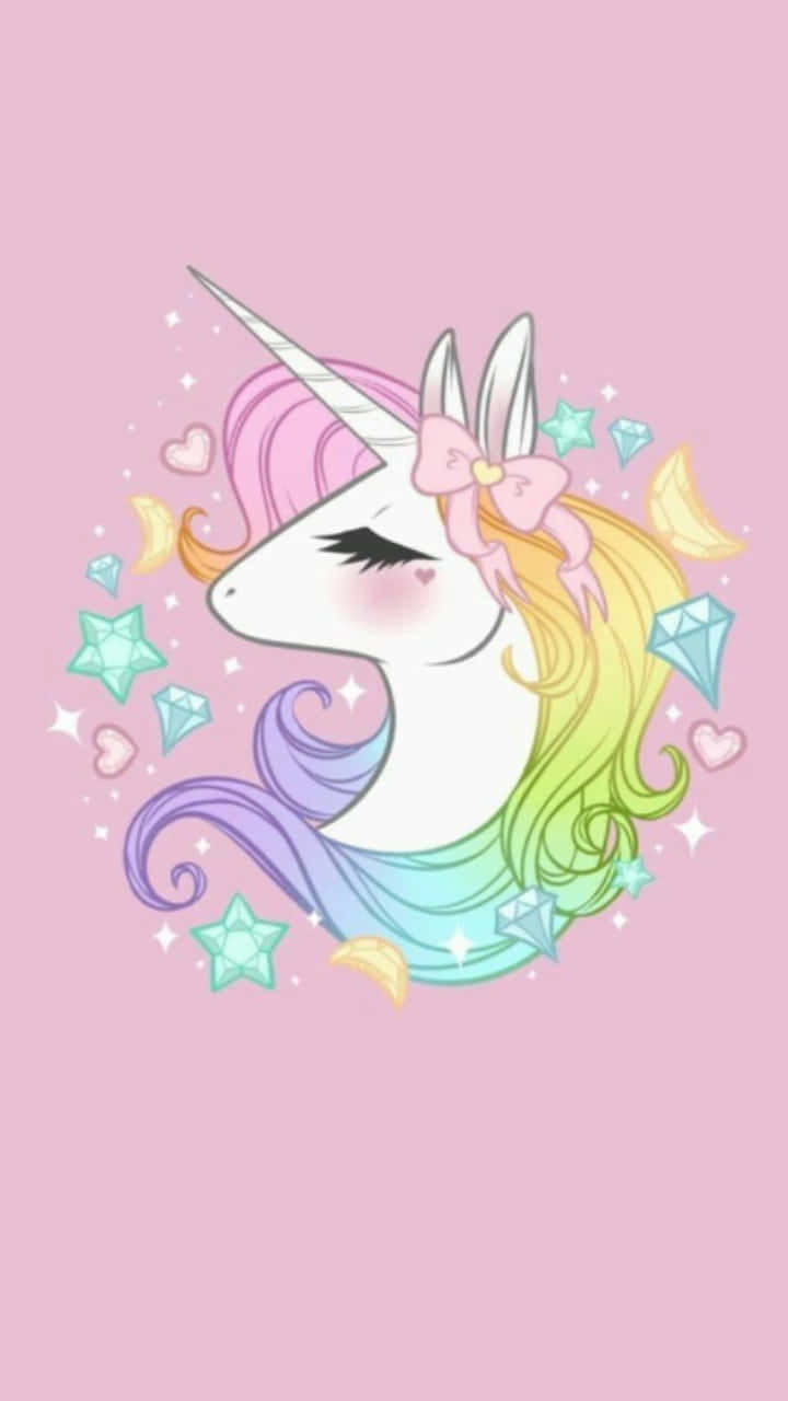 Cute and Magical Unicorn Wallpaper Wallpaper