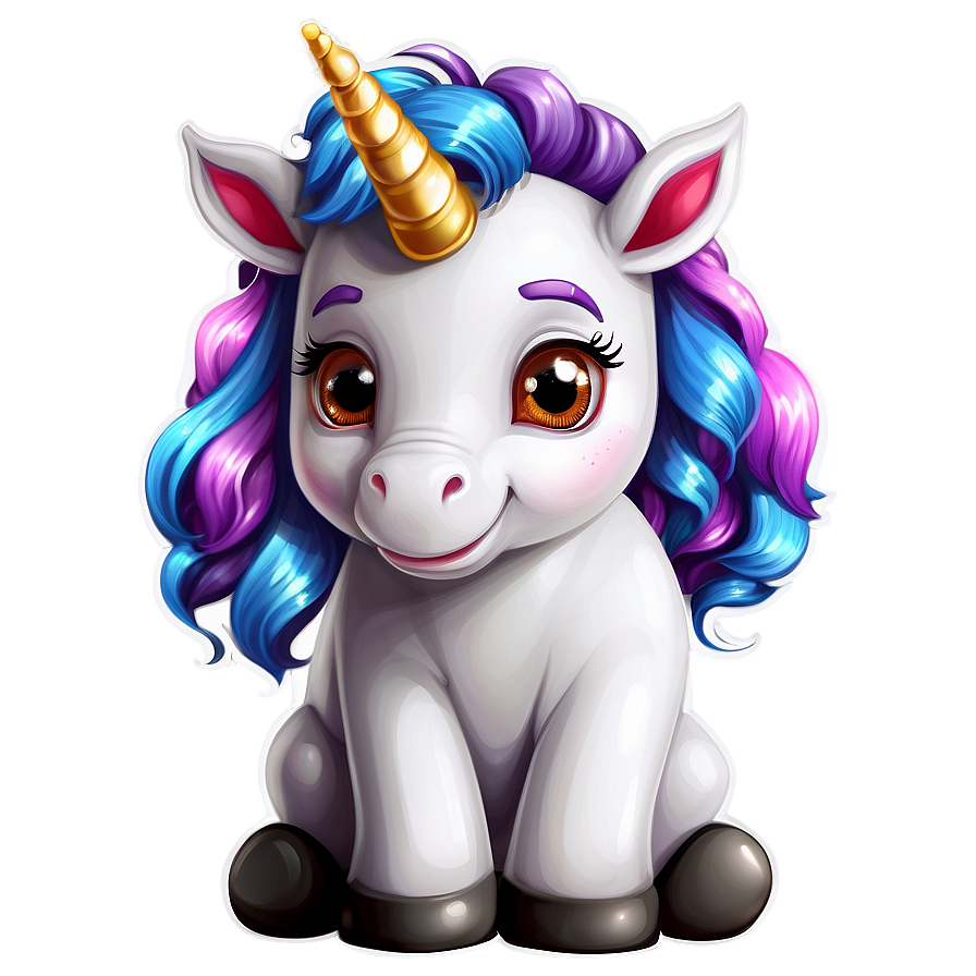 Cute Unicorn Clipart Png 92 PNG